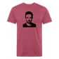 Jessi mug T-Shirt by Next Level - heather burgundy