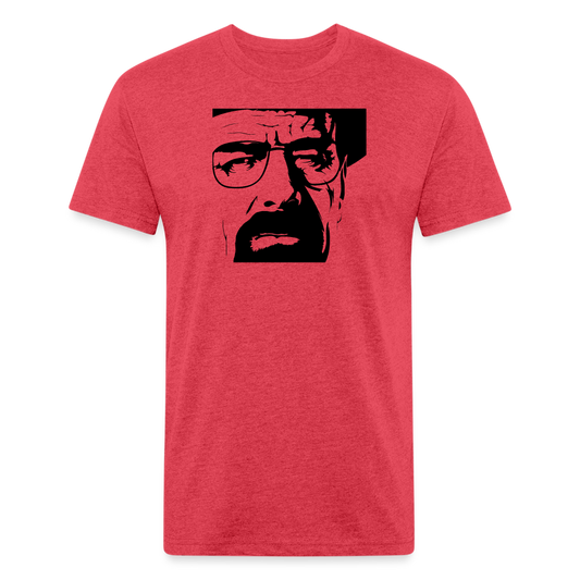 Walter Squinting  T-Shirt by Next Level - heather red