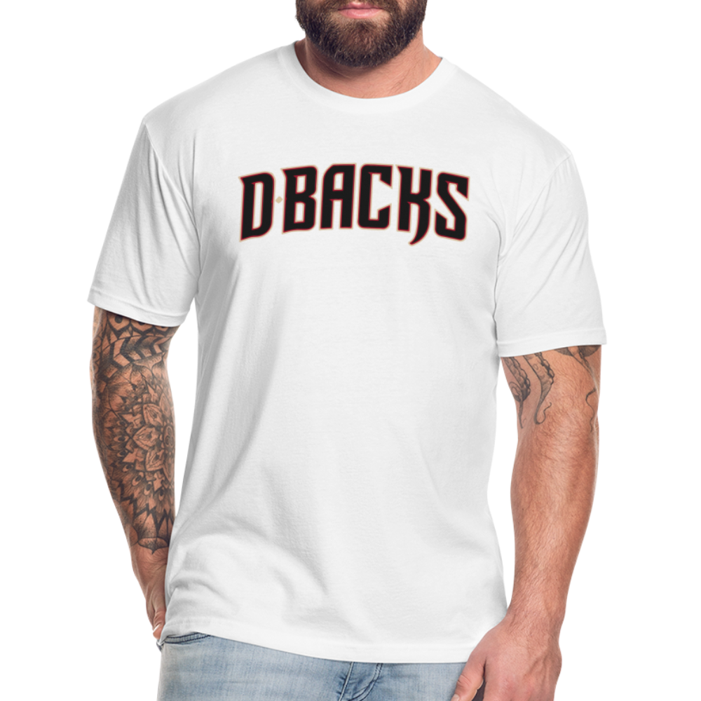 D Bacs 1 T-Shirt by Next Level - white
