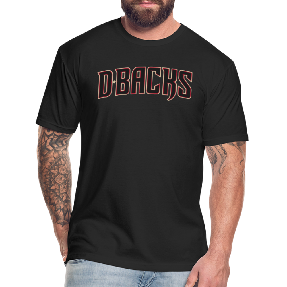 D Bacs 1 T-Shirt by Next Level - black