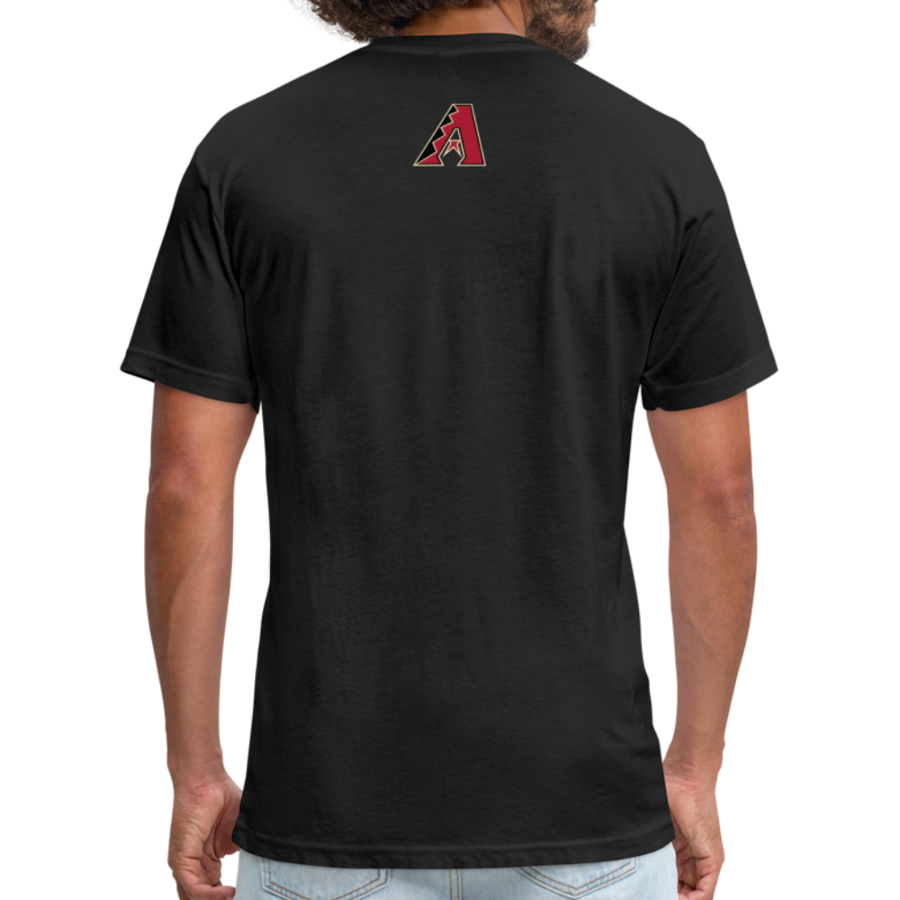 D Bacs 1 T-Shirt by Next Level - black