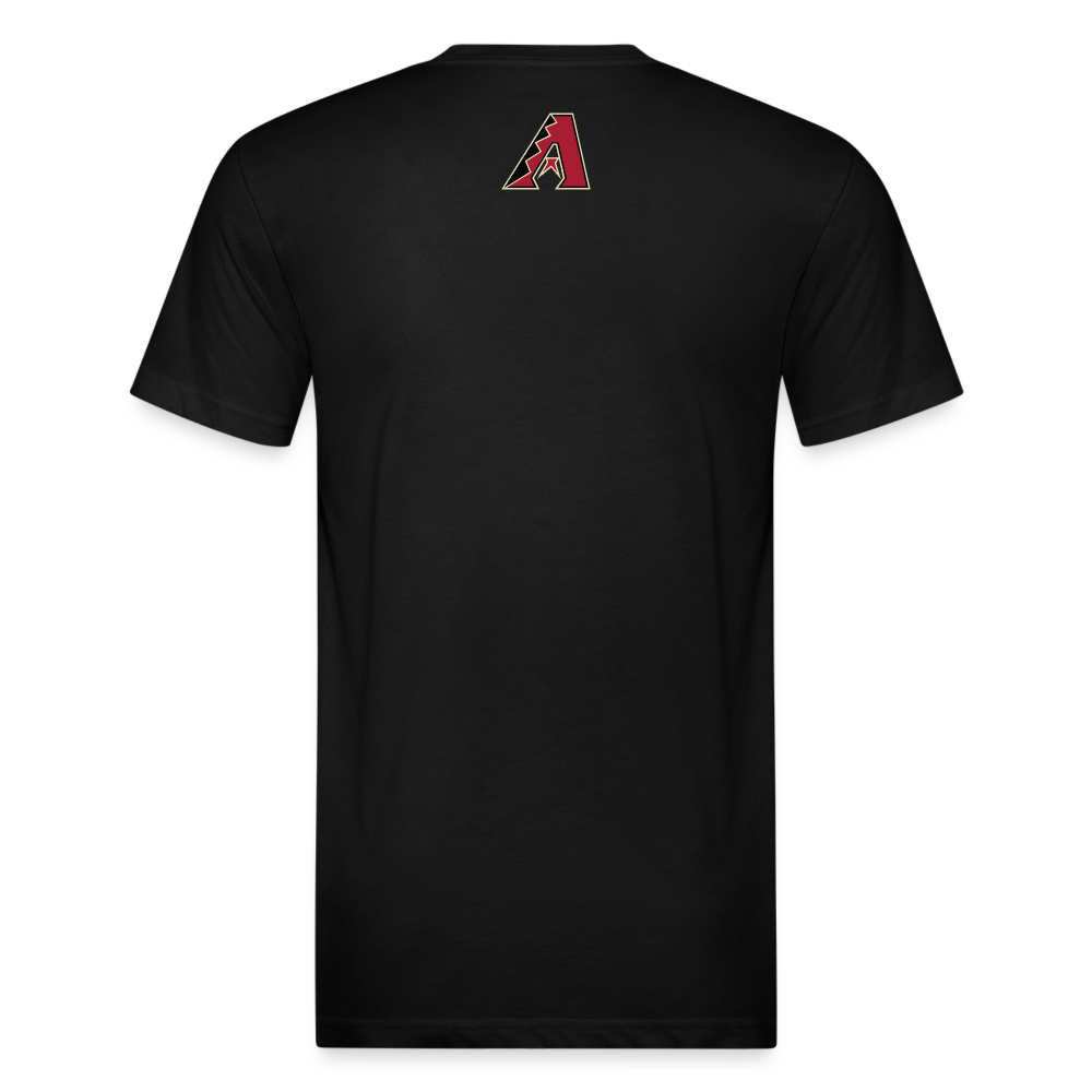 D Bacs 1 T-Shirt by Next Level - black