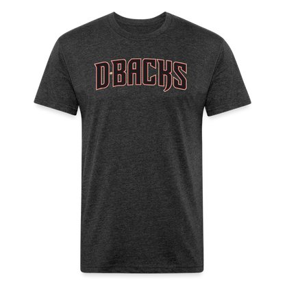 D Bacs 1 T-Shirt by Next Level - heather black