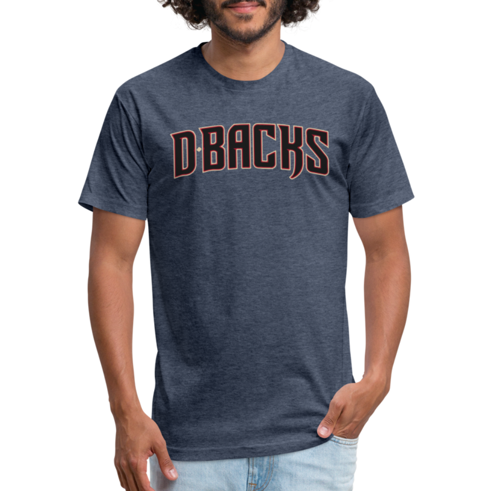 D Bacs 1 T-Shirt by Next Level - heather navy
