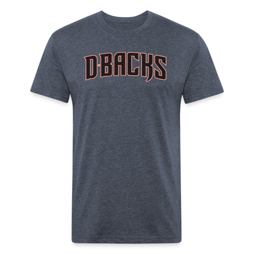 D Bacs 1 T-Shirt by Next Level - heather navy
