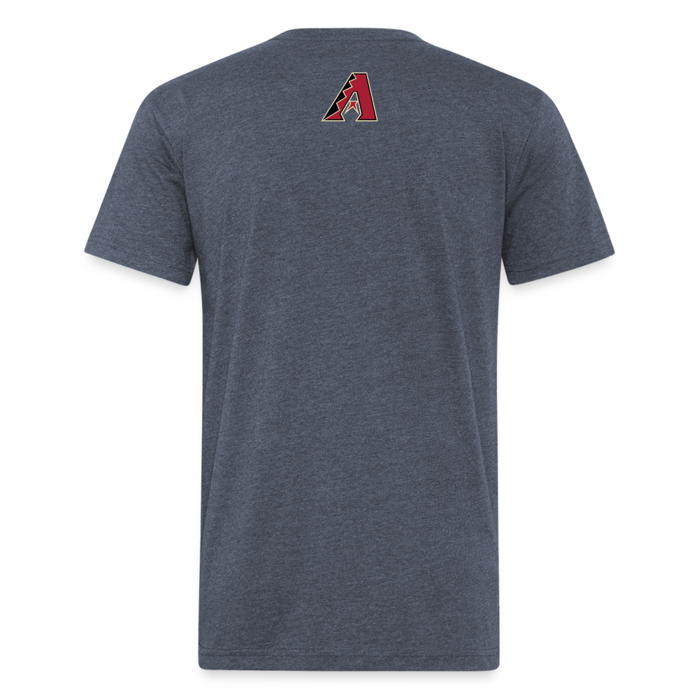 D Bacs 1 T-Shirt by Next Level - heather navy