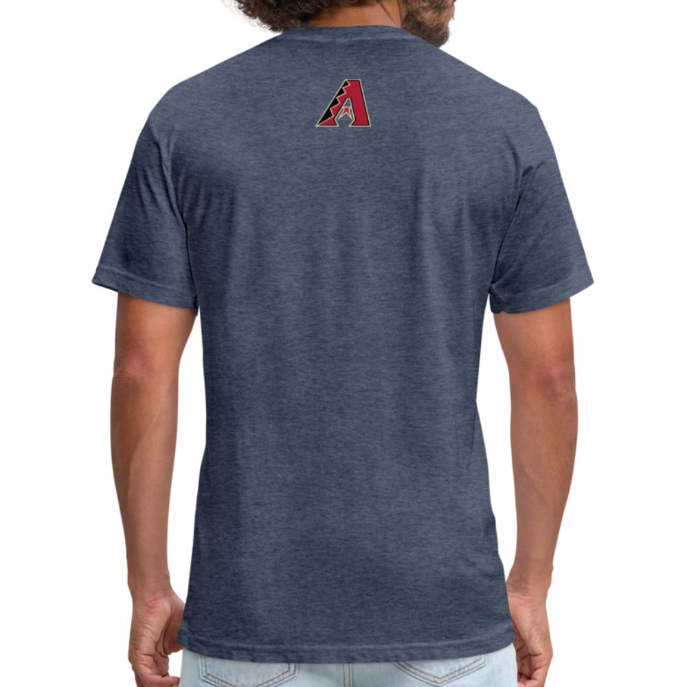 D Bacs 1 T-Shirt by Next Level - heather navy