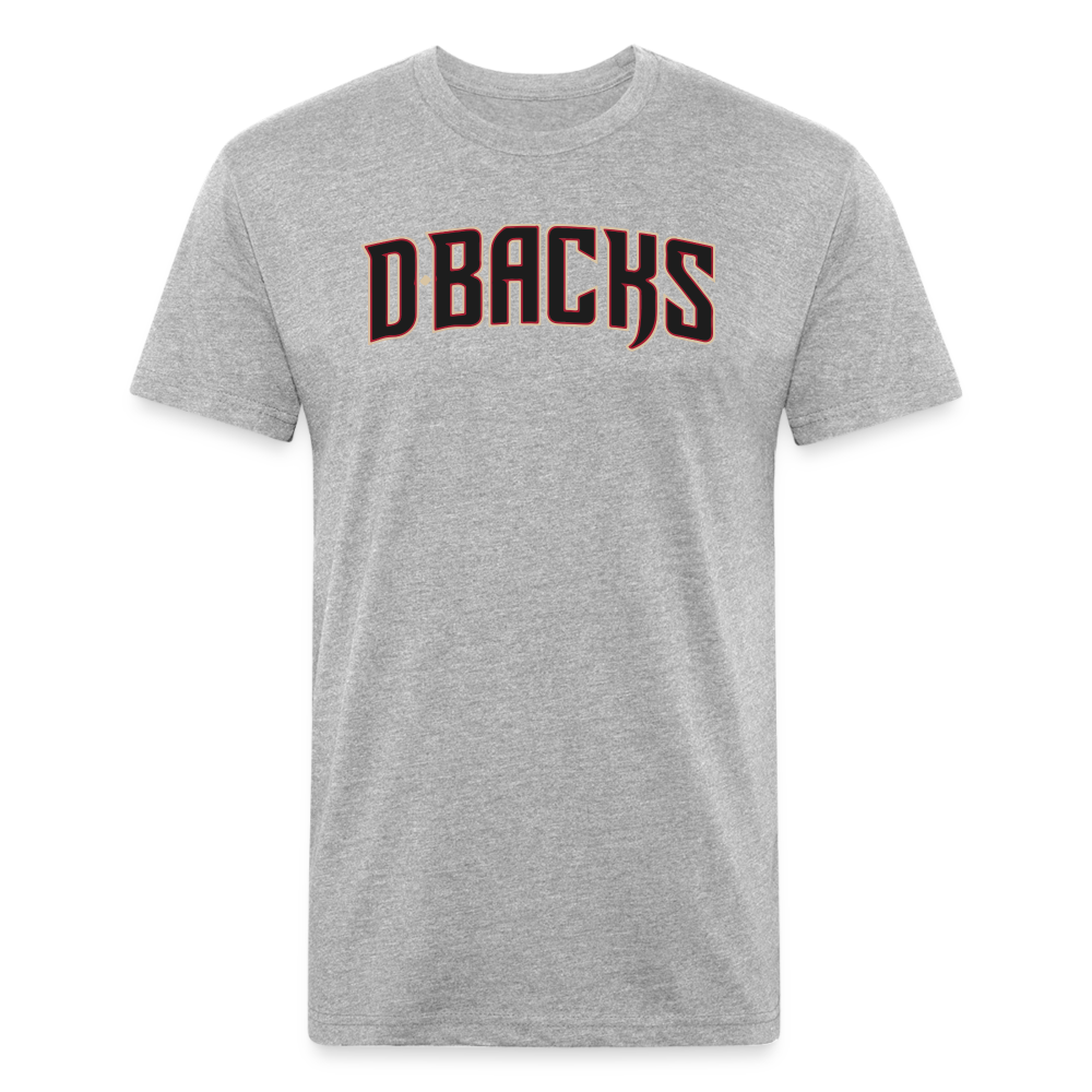 D Bacs 1 T-Shirt by Next Level - heather gray