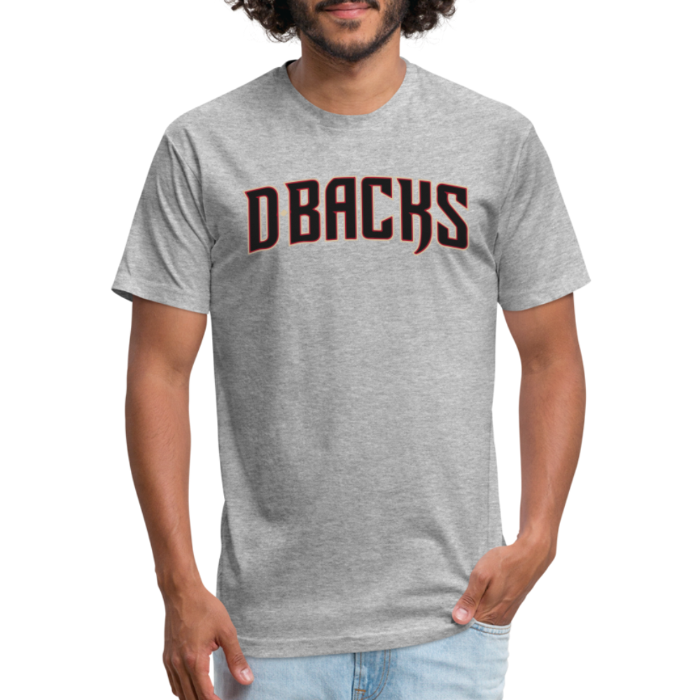 D Bacs 1 T-Shirt by Next Level - heather gray