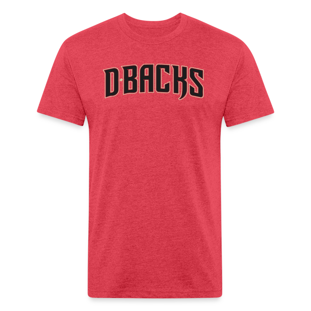 D Bacs 1 T-Shirt by Next Level - heather red