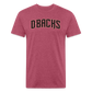 D Bacs 1 T-Shirt by Next Level - heather burgundy