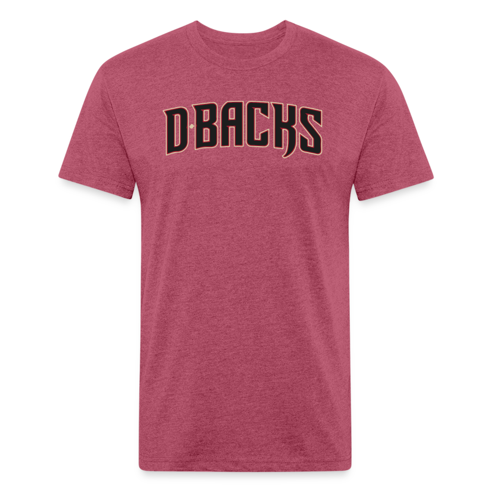 D Bacs 1 T-Shirt by Next Level - heather burgundy