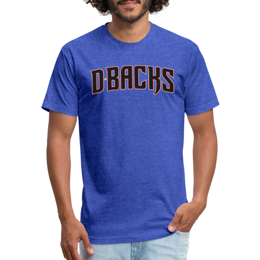 D Bacs 1 T-Shirt by Next Level - heather royal