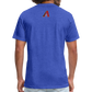 D Bacs 1 T-Shirt by Next Level - heather royal