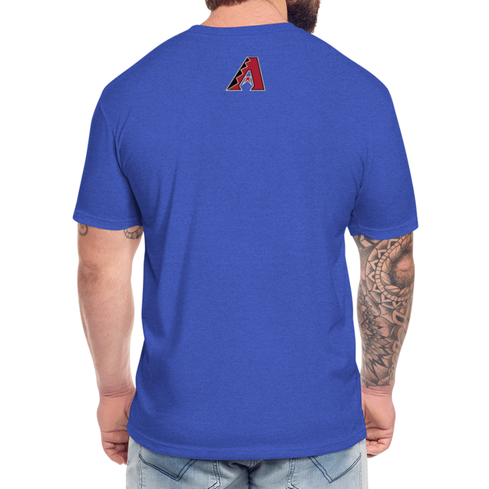 D Bacs 1 T-Shirt by Next Level - heather royal