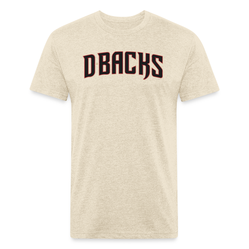 D Bacs 1 T-Shirt by Next Level - heather cream