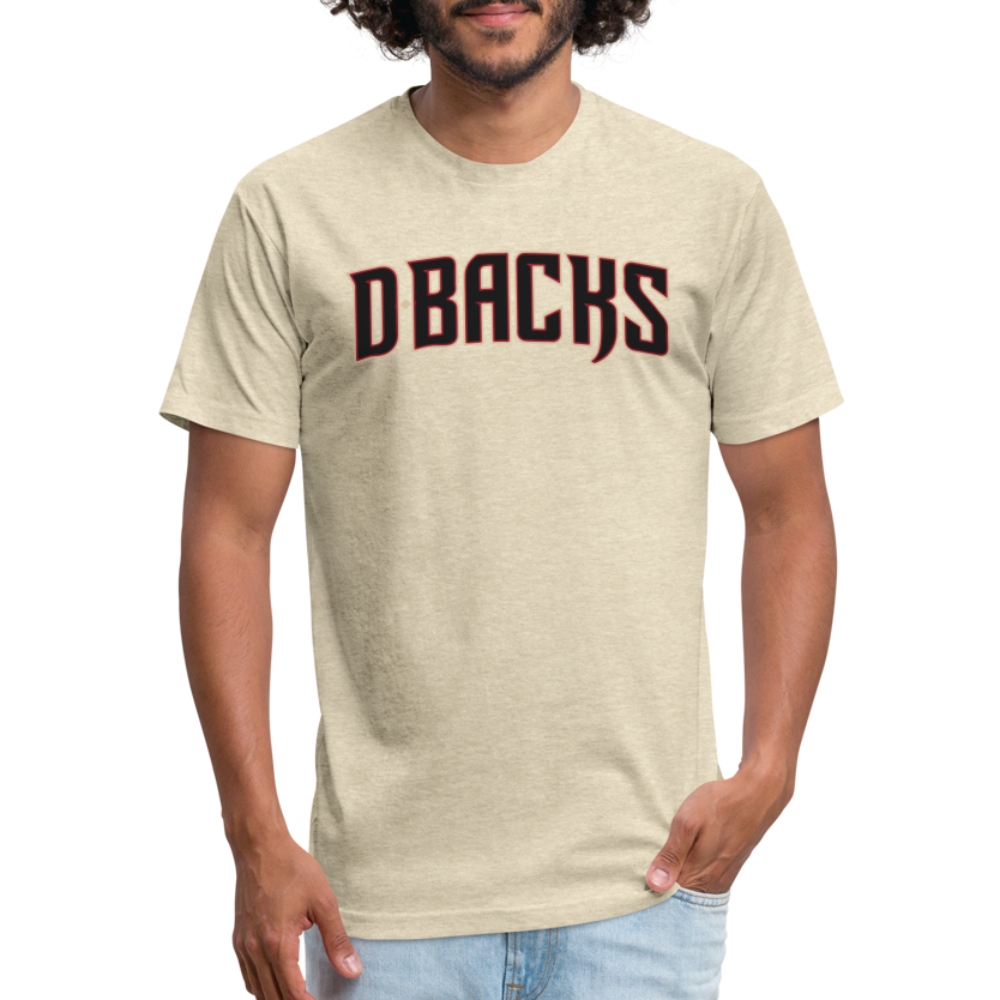 D Bacs 1 T-Shirt by Next Level - heather cream