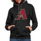 D Backs A Contrast Hoodie - black/asphalt