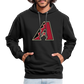 D Backs A Contrast Hoodie - black/asphalt