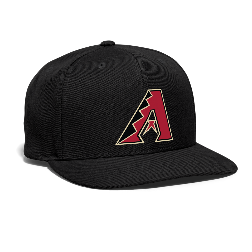 D Bacs A Snapback Baseball Cap - black