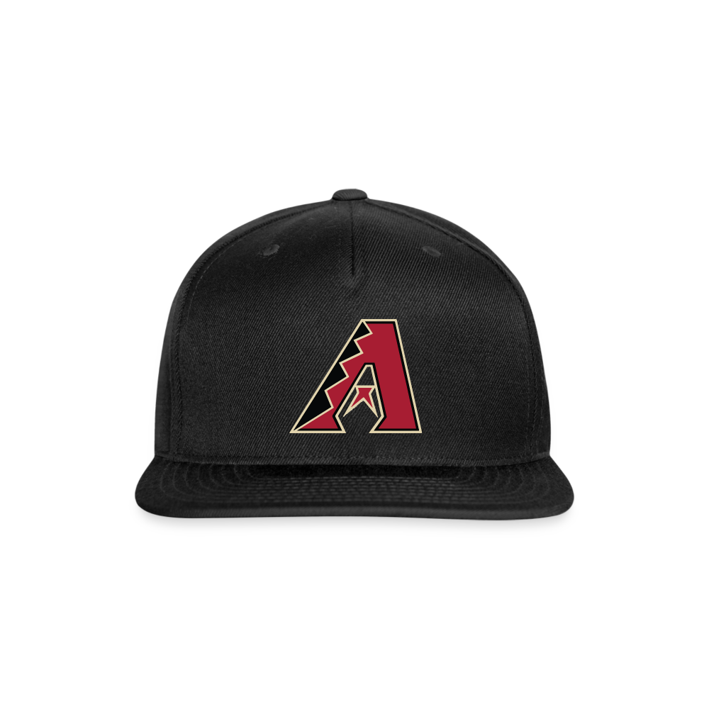 D Bacs A Snapback Baseball Cap - black