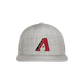 D Bacs A Snapback Baseball Cap - heather gray