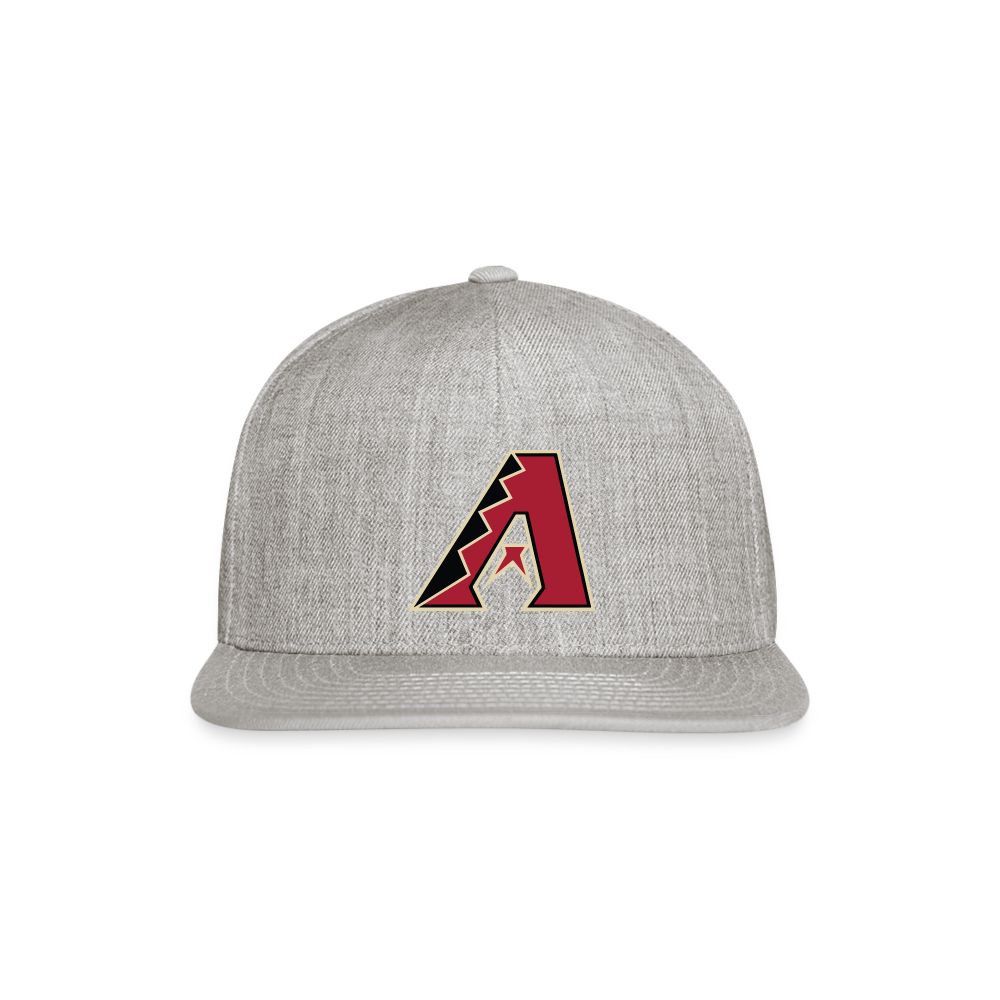 D Bacs A Snapback Baseball Cap - heather gray