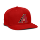D Bacs A Snapback Baseball Cap - red