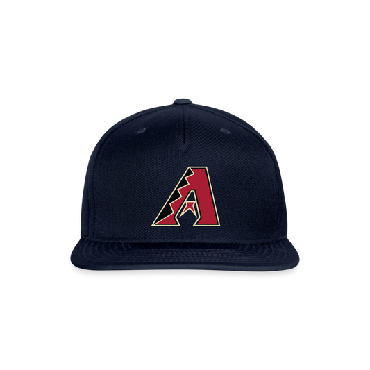 D Bacs A Snapback Baseball Cap - navy