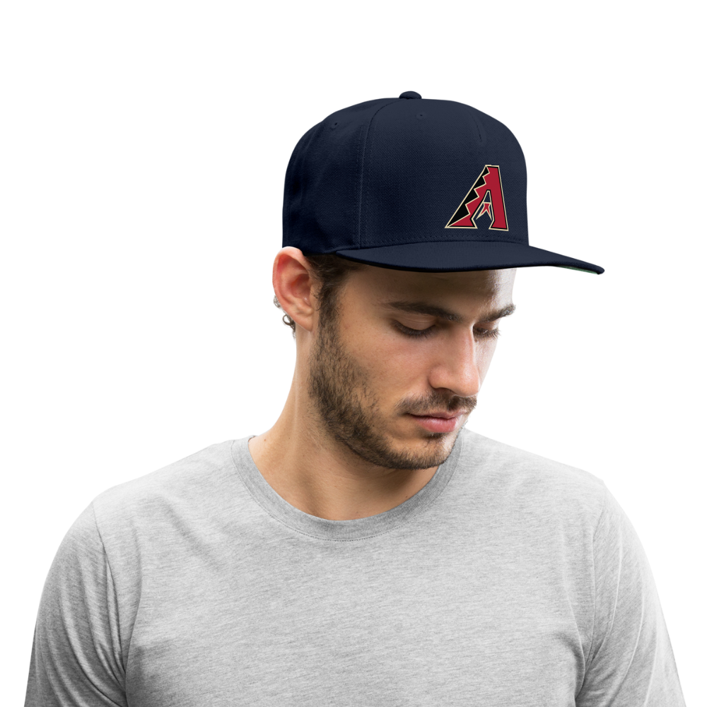 D Bacs A Snapback Baseball Cap - navy