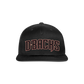 D Bacs Snapback Baseball Cap - black