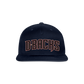 D Bacs Snapback Baseball Cap - navy
