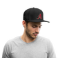 D bacs A w/db Snapback Baseball Cap - black