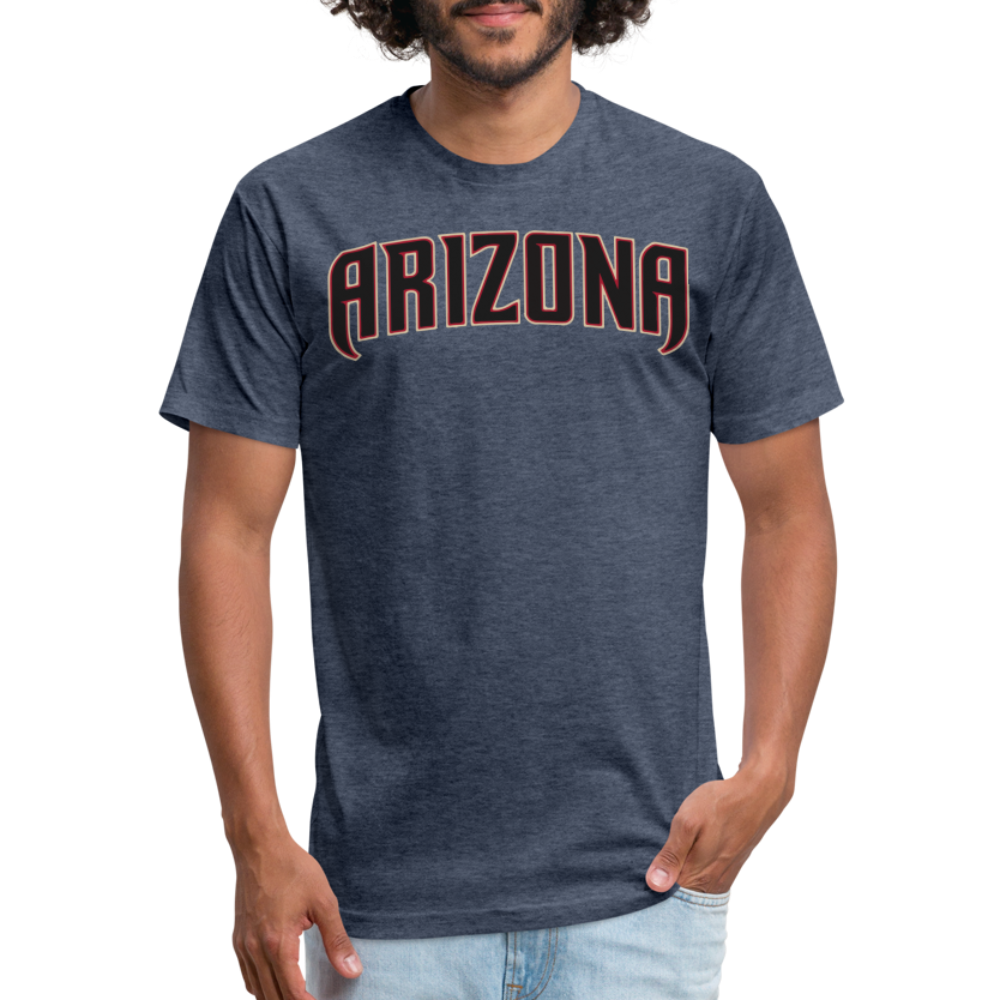 D Bacs ARIZONA T-Shirt by Next Level - heather navy