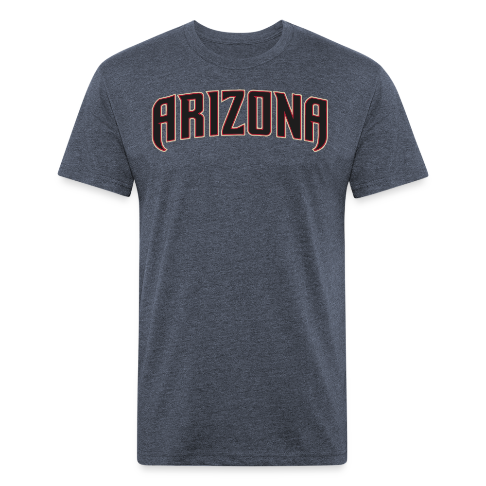D Bacs ARIZONA T-Shirt by Next Level - heather navy