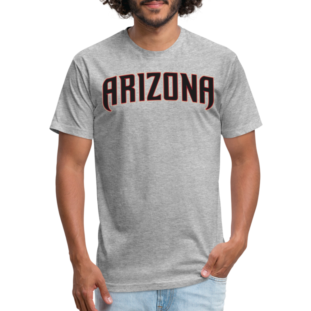 D Bacs ARIZONA T-Shirt by Next Level - heather gray