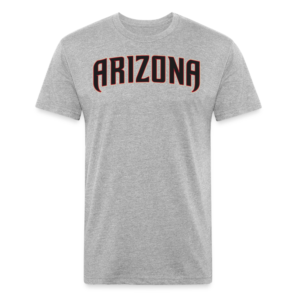 D Bacs ARIZONA T-Shirt by Next Level - heather gray