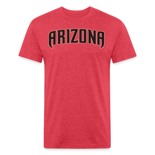 D Bacs ARIZONA T-Shirt by Next Level - heather red
