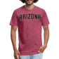 D Bacs ARIZONA T-Shirt by Next Level - heather burgundy