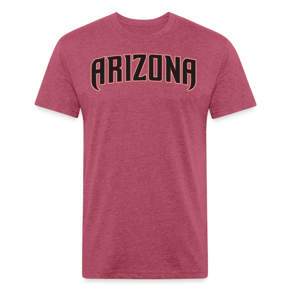 D Bacs ARIZONA T-Shirt by Next Level - heather burgundy