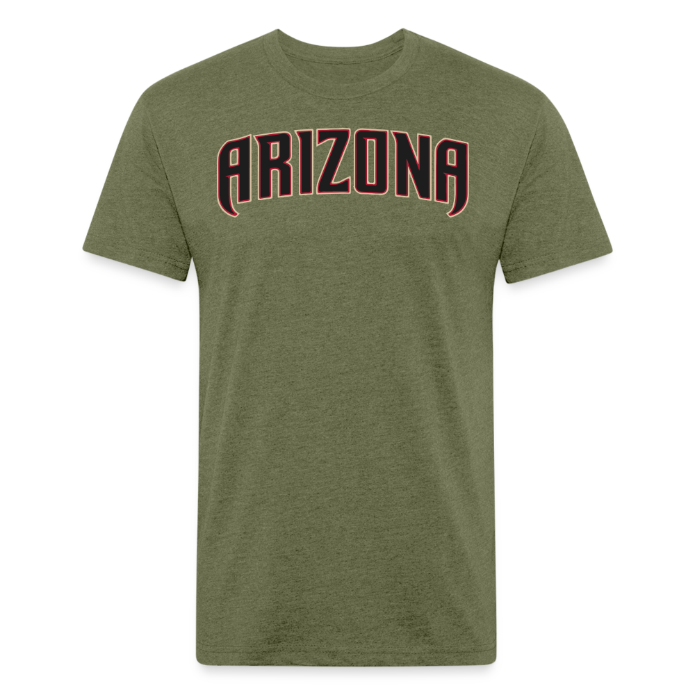 D Bacs ARIZONA T-Shirt by Next Level - heather military green