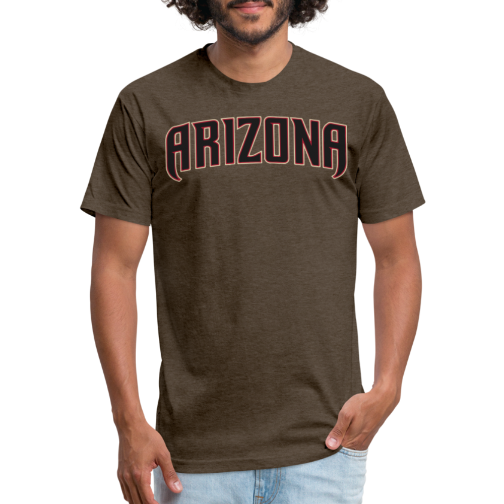D Bacs ARIZONA T-Shirt by Next Level - heather espresso