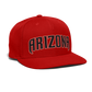 D bacs ARIZONA Snapback Baseball Cap - red