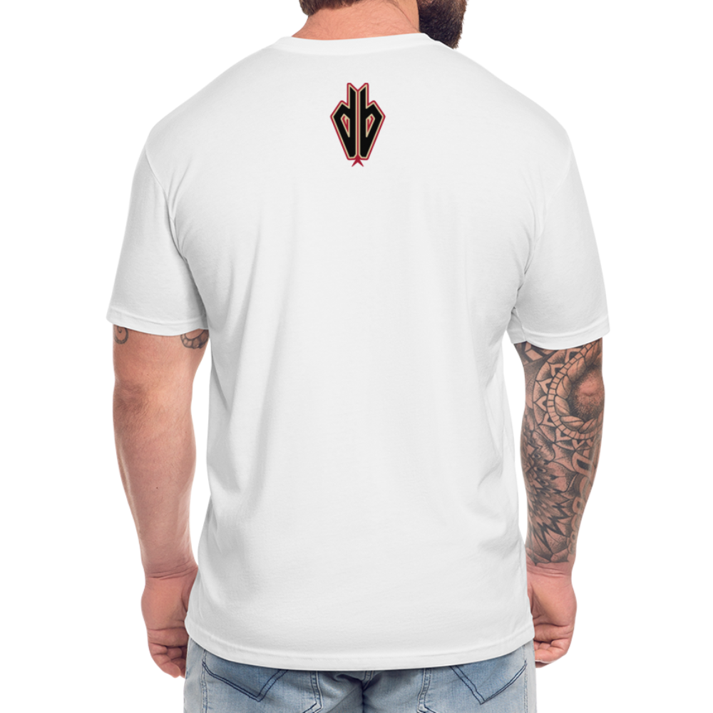D Bacs A w/db T-Shirt by Next Level - white