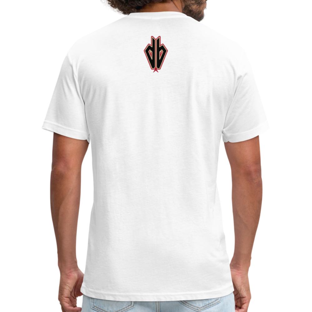 D Bacs A w/db T-Shirt by Next Level - white