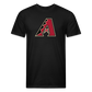 D Bacs A w/db T-Shirt by Next Level - black