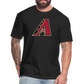D Bacs A w/db T-Shirt by Next Level - black