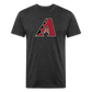 D Bacs A w/db T-Shirt by Next Level - heather black