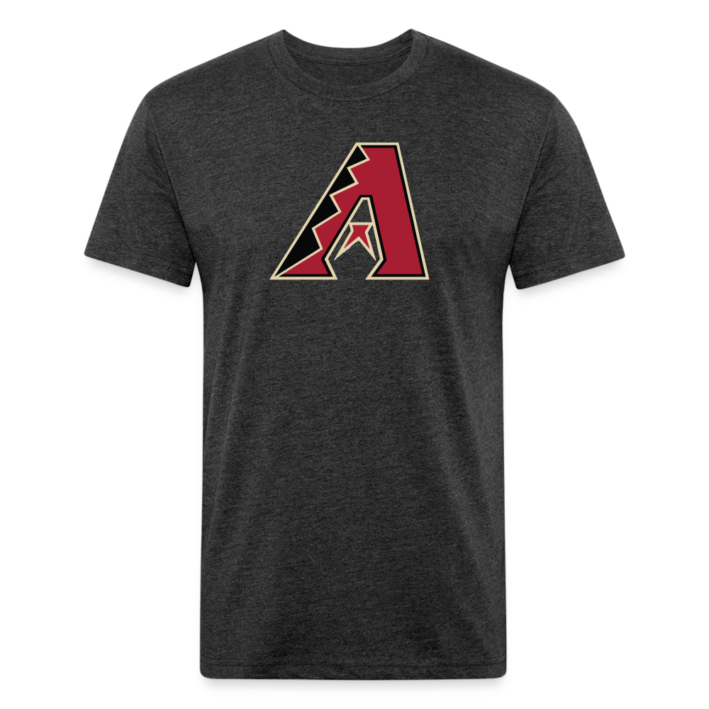 D Bacs A w/db T-Shirt by Next Level - heather black