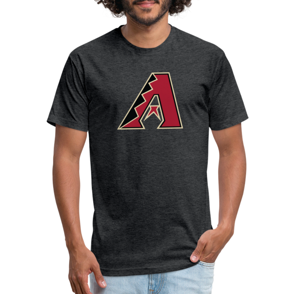 D Bacs A w/db T-Shirt by Next Level - heather black